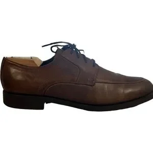 Cole Haan Mens C24044 Cognac Brown Dustin Apron Ox II Leather Oxford Size 10.5 M Cole Haan | Shoes | Cole Haan Mens C2444 Cognac Brown Dustin  main image 2